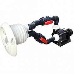 Противоток AquaViva WTB300T Kit (380V, LED, 60m3, 3kW, для соленой воды 4HP) вал AISI 316