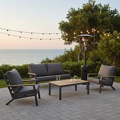 Комплект мебели Stylish Patio 4 предмета (3-х местный диван, 2 кресла, чайный столик)