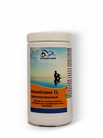 Активный кислород Chemoform Аквабланк гранулированный, 1 кг