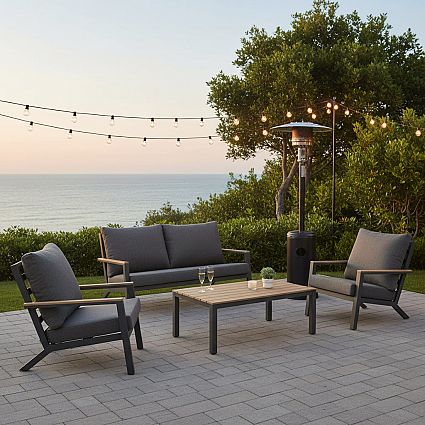 Комплект мебели Stylish Patio 4 предмета (3-х местный диван, 2 кресла, чайный столик)