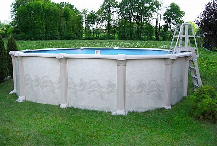 Бассейн Гибралтар (10,0 х 5,5 х 1,32м)